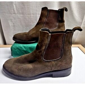 Thursday Boot‎ co, women Sz 8.5 Chukka boots brown leather suede